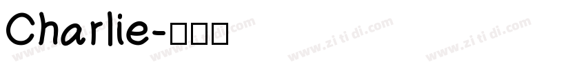 Charlie字体转换