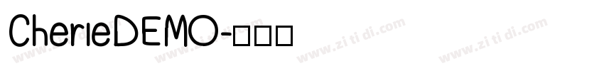 CherieDEMO字体转换