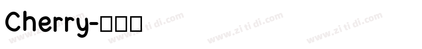 Cherry字体转换