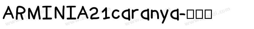 ARMINIA21caranya字体转换