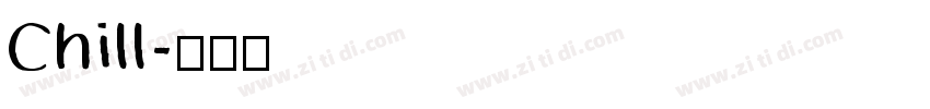 Chill字体转换