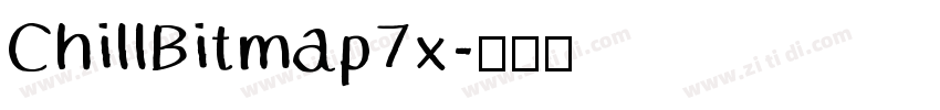 ChillBitmap7x字体转换