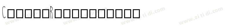 ChillyRegular字体转换