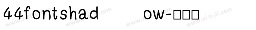 44fontshadow字体转换