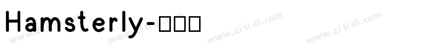 Hamsterly字体转换