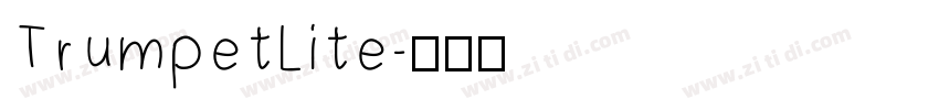 TrumpetLite字体转换