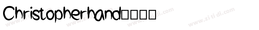 Christopherhand字体转换
