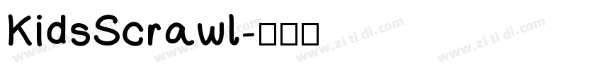 KidsScrawl字体转换