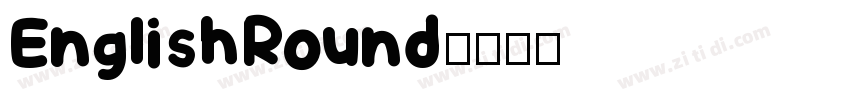 EnglishRound字体转换