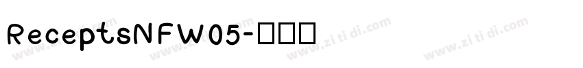 ReceptsNFW05字体转换