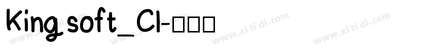 Kingsoft_Cl字体转换
