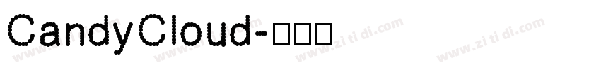 CandyCloud字体转换