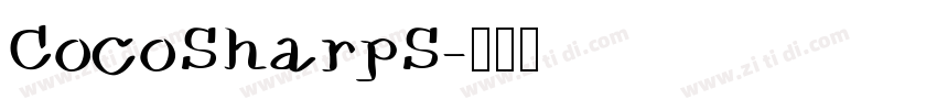 CocoSharpS字体转换