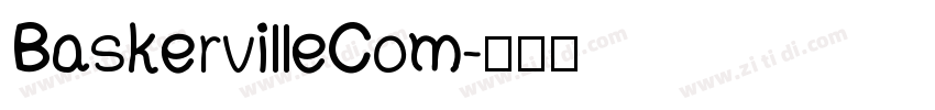 BaskervilleCom字体转换