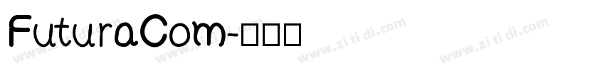 FuturaCom字体转换