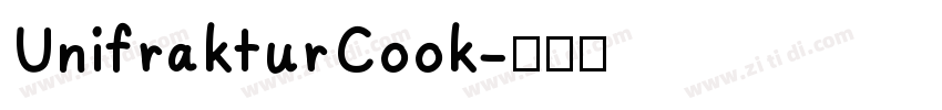 UnifrakturCook字体转换