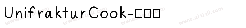 UnifrakturCook字体转换
