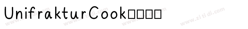 UnifrakturCook字体转换
