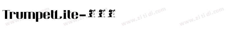 TrumpetLite字体转换