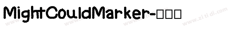 MightCouldMarker字体转换 MightCouldMarker字体转换