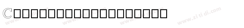 CourierPolski19字体转换