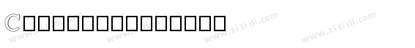 CourierThai字体转换
