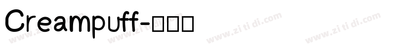 Creampuff字体转换