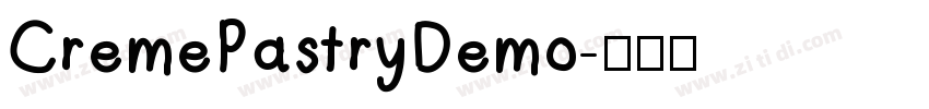 CremePastryDemo字体转换