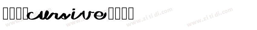 1413cursive字体转换