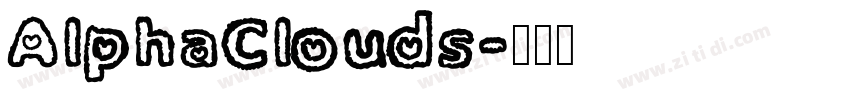 AlphaClouds字体转换