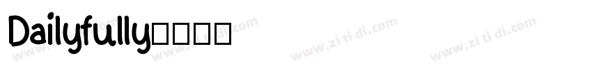 Dailyfully字体转换