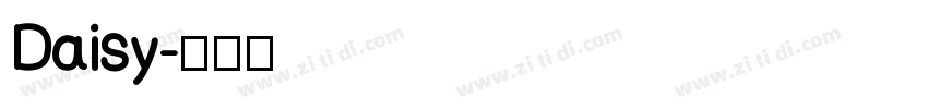 Daisy字体转换