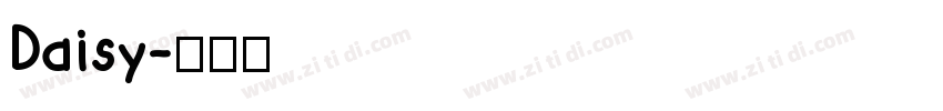 Daisy字体转换