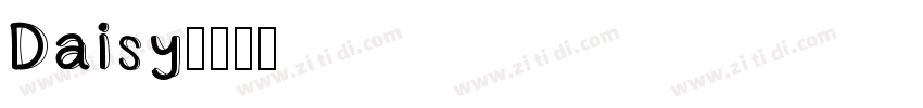 Daisy字体转换