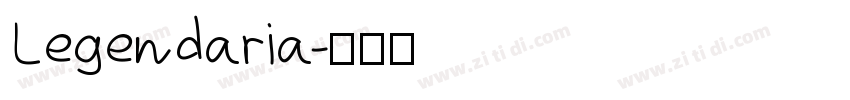 Legendaria字体转换