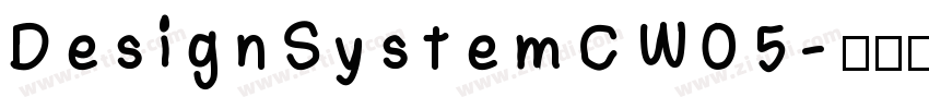 DesignSystemCW05字体转换