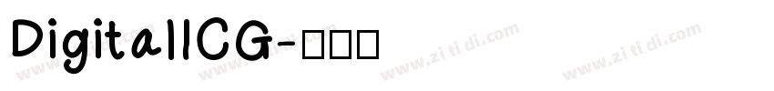 DigitalICG字体转换