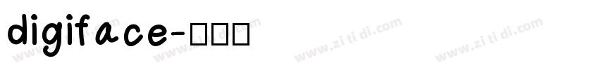 digiface字体转换