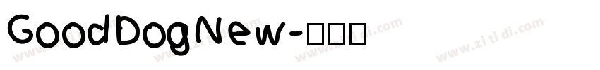 GoodDogNew字体转换