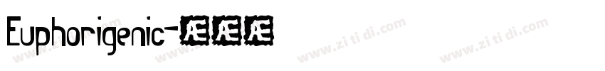 Euphorigenic字体转换