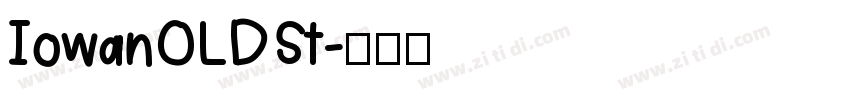 IowanOLDSt字体转换