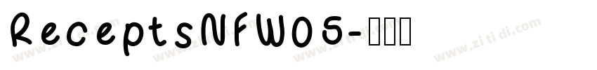 ReceptsNFW05字体转换
