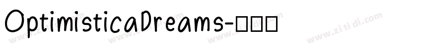 OptimisticaDreams字体转换