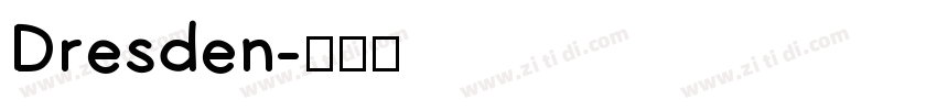 Dresden字体转换