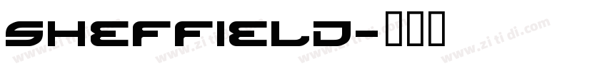 Sheffield字体转换