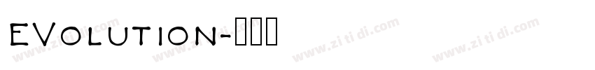 EVolution字体转换