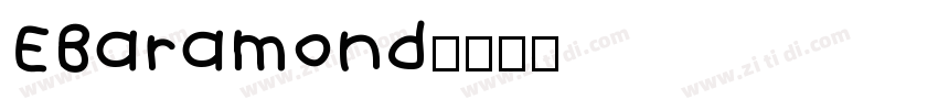 EBaramond字体转换