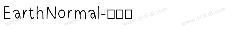 EarthNormal字体转换