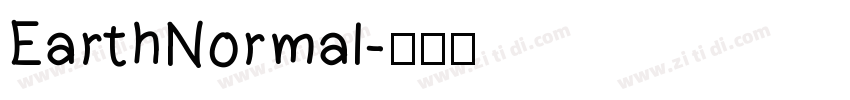 EarthNormal字体转换