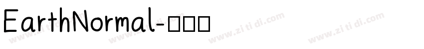EarthNormal字体转换